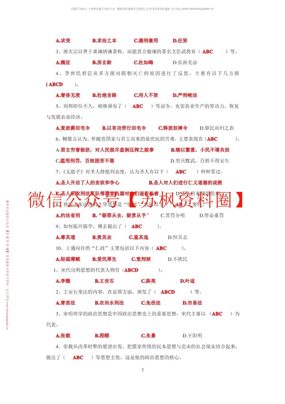 政治思想史